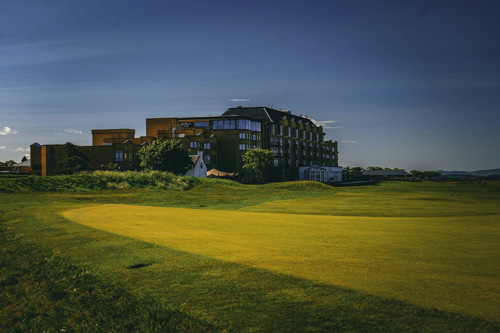 Old Course Hotel visto desde el campo